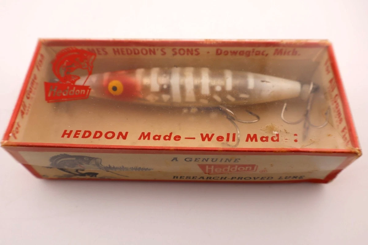 Heddon Vintage Fishing Lures with Original Box for sale | eBay