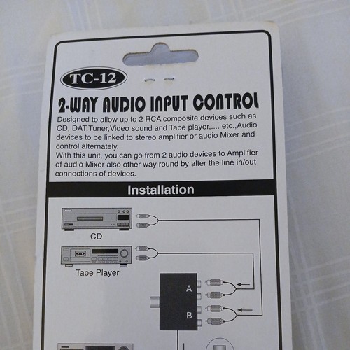 2 WAY AUDIO INPUT CONTROL - Picture 6 of 9