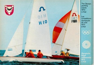 Segelboote Soling Olympic yachting events 1972 Kiel