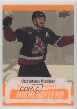 2023-24 Upper Deck Series 2 Highlighters Orange Christian Fischer #HL-13 0r4