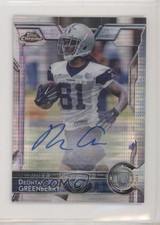 2015 Chrome Mini Rookies Pulsar Refractor 14/15 Deontay Greenberry #187 Auto 2r8