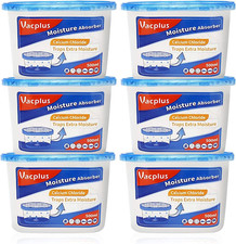 Moisture Absorbers 6 Pack, 10.5 Oz Portable Humidity Absorber Boxes for Your Bat