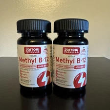 Jarrow Formulas Methyl B-12 5000 Mcg Cherry Flavoured - 120 Chewable Tablets