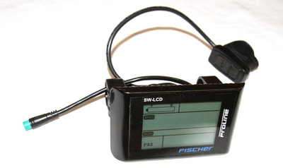 Fischer Display 36V SW-LCD Proline Grüner Stecker 5 Pin Pedelec 7534001U11