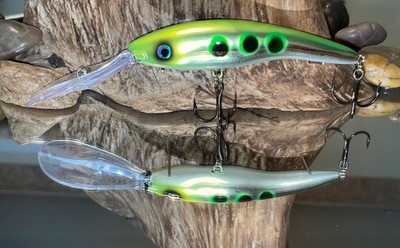 Custom painted Knock off Rapala Deep Tail Dancer TDD-11,  My Secret