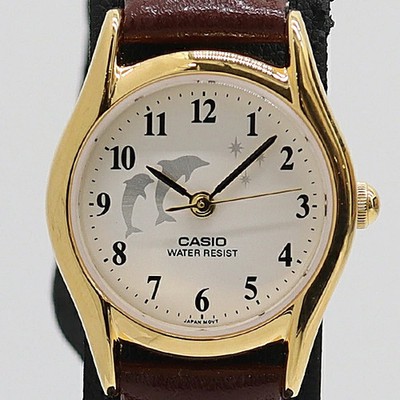 CASIO LTP-1094Q-7B7 Damenuhr Animal Series weiß getestet