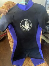 Mens BODY GLOVE Wet Suit Size M L Large Vintage Purple Black