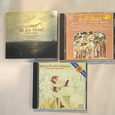 FRANZ SCHUBERT - An den Mond CD Dietrich Henschel/Helmut Deutsch Classical