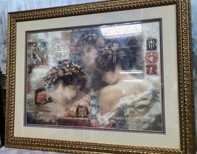 STUNNING Peter Nixon ''Laurel Dreams'' Signed 489/650 - HUGE Gallery Frame & COA