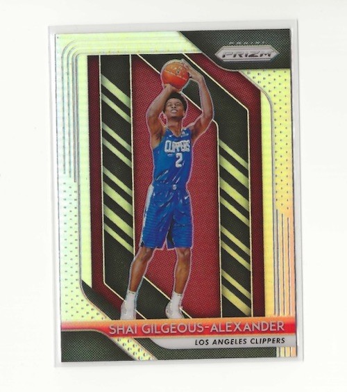 2018-19 Panini Prizm - Shai Gilgeous-Alexander #184 Silver Prizm (RC)