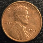 1921-S Lincoln Wheat Cent  XF