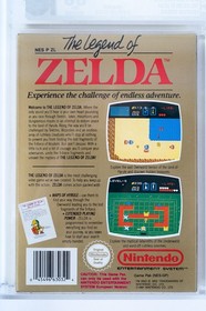 Nintendo NES Retro Gaming Pack (1986 VGA 80)  & The Legend of Zelda (VGA 85+)