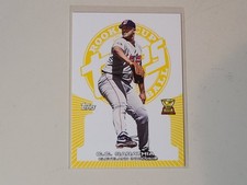 CC Sabathia 2005 Topps Rookie Cup Yellow Baseball Card #d /299. rookie card picture