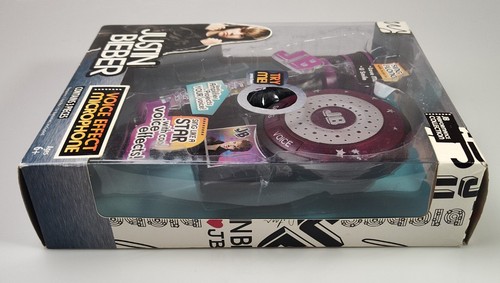 2011 Justin Bieber JB Voice Songs Amplifier And Microphone (Needs New Batteries) - Picture 4 of 9