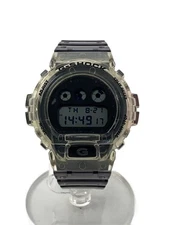 CASIO G-SHOCK Digital Quartz Watch Clear Rubber Stylish Unique Excellent JAPAN
