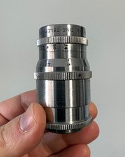 WOLLENSAK RAPTAR 3" 75mm f4 100mm C MOUNT CINE LENS 16mm Camera Bolex Filmo