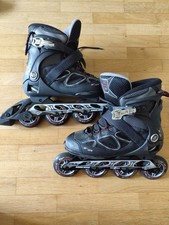 Fila Inline Skates mit Schurzausrüstung
