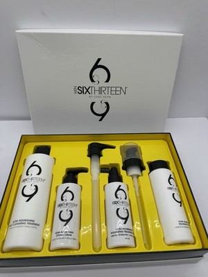 WEN Chaz Dean 613 Ultra Nourishing 4 Pc Hair Gift Set Lemon Vanilla READ