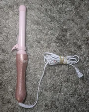 Beachwaver B1 Rotating Curling Iron 1-inch In Glitter Pink