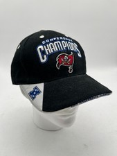 VTG Tampa Bay Buccaneers Hat Cap Strap Back Conference Champions NFL Football
