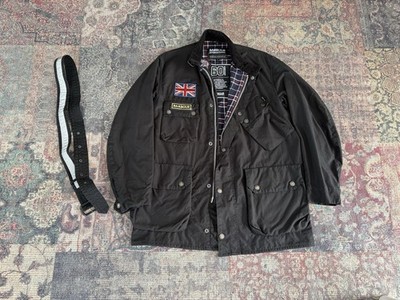 Barbour International Steve McQueen 60th Anniversary Jacket Black L