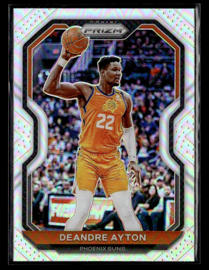 2020-21 Panini Prizm #5 Deandre Ayton Silver Prizms Card Phoenix Suns