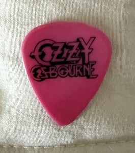 OzzY Phil Soussan 1986 Vintage Guitar 🎸 Pick Ultimate Sin Tour ✌️