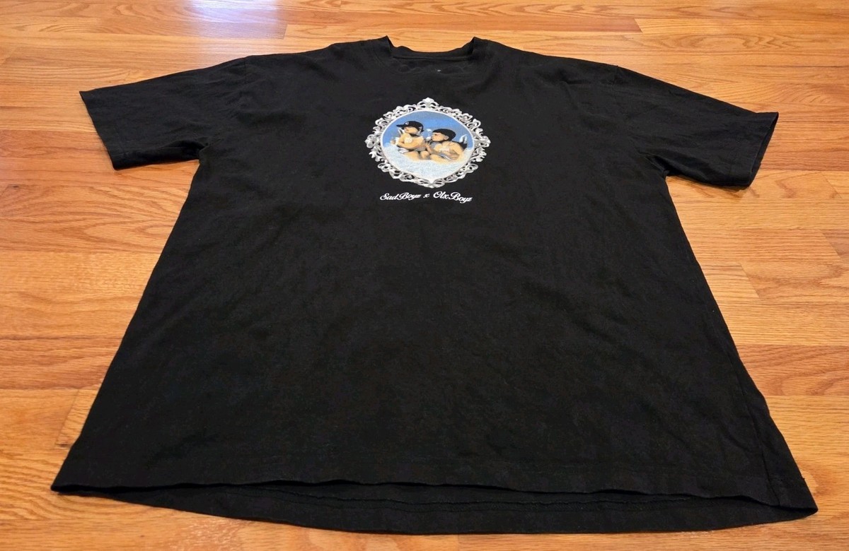 Junior H Sad Boyz x OTX Boyz Shirt XL Used Black OhGeesy Shoreline