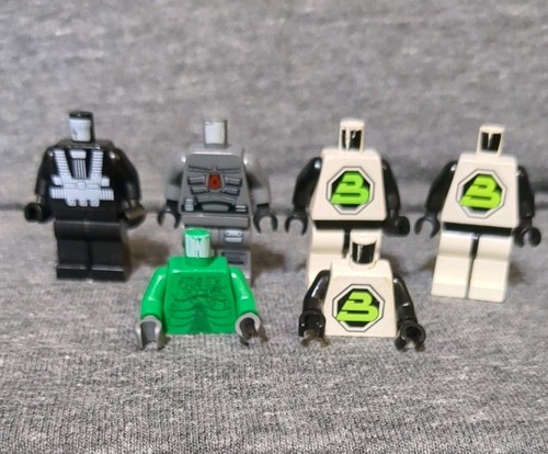 Lego Space Police Minifigur Lot Torsos, Beine Blacktron Alien