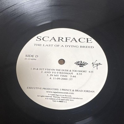 Scarface The Last Of A Dying Breed 2Lp | eBay