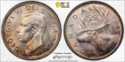Canada, 1950 George V 25 Cents. PCGS MS 63. 9,673,335 Mintage.