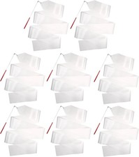 Wide Dance Ribbons Church Praise Worship Flags for Adults Kids, 2 Pack White