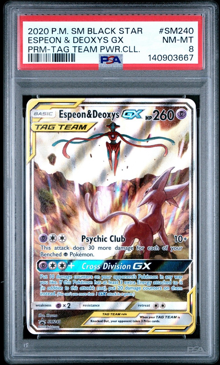 Espeon & Deoxys GX SM240 Sm Holo for sale online | eBay