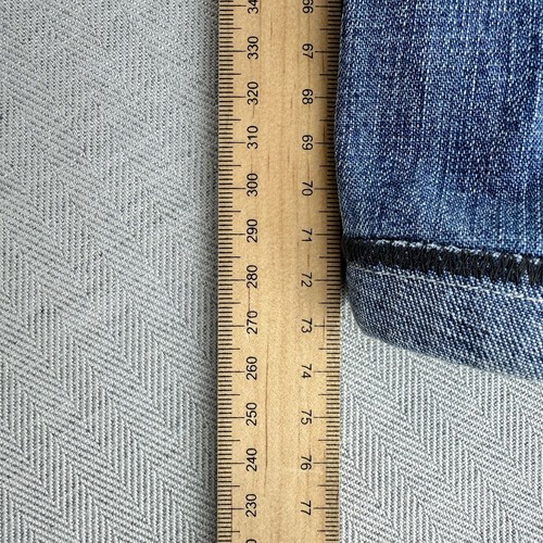 Diesel Industry Jeans Mens Size W30 L29 Blue Regulated RR55 Button Fly Straight - Picture 10 of 11
