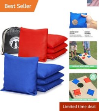 Official Regulation Cornhole Bean Bags Set of 8   for Fun Casual Cornhole Gam...