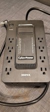 CyberPower SX550G Battery Backup Surge Protector 8 Outlets 550VA 330 Watts