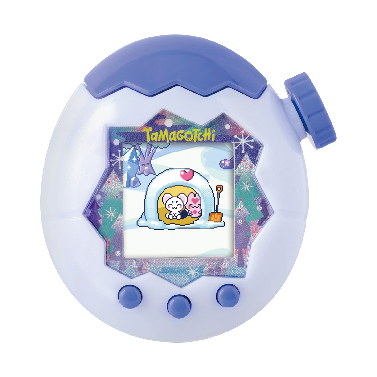 Bandai Tamagotchi Paradise - White Glacier Interactive Digital Pet Toy