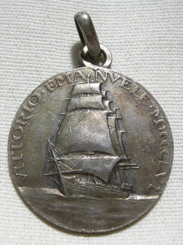 WW1 MEDAGLIA REGIA MARINA REGIA NAVE VITTORIO EMANUELE 1904