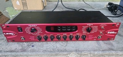 Line 6 POD Pro Rack Multi-Effects Processor for Electric Guitar Digital