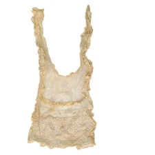 Antique Edwardian Victorian Net Lace Collar for Women or Girl