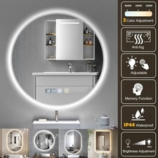 LED Badspiegel mit Beleuchtung Badezimmerspiegel Wandspiegel Lichtspiegel Touch 