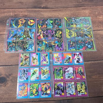 Marvel SkyBox Impel Trading Cards Kids OS Multicolor Excellent 90s Comic Lot