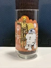 Vtg 1977 Burger King Star Wars Drinking Glass Cup R2-D2 & C-3PO Coca-Cola Droids