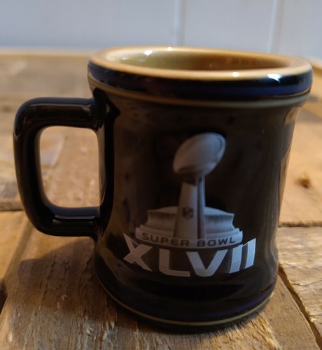 2 oz NFL Superbowl 47 Mini Mug - Picture 3 of 6