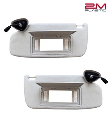 Sun Visor For Chevy Blazer S10 1995-2005 Driver & Passenger Set Pair OE Quality