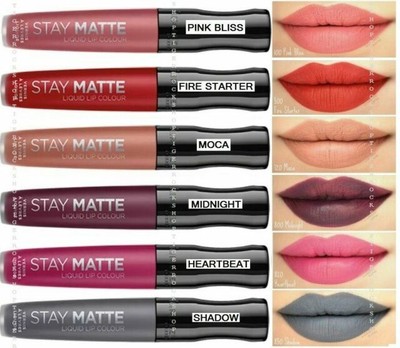 rimmel lipstick colours