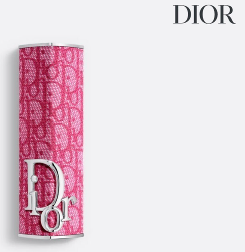 DIOR Addict Custodia Rossetto PINKMANIA Monogram Edizione Limitata Francia NUOVO - Foto 1 di 2