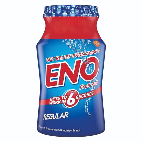 Eno Indigestion, Flatulence and Nausea Relief, Regular Lemon Orange Flavour 100g - Picture 5 of 7