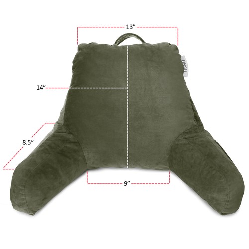 Bed Rest Reading Pillow for Kids & Teens Memory Foam TV Pillow With Arms Support - Picture 134 of 144