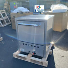 24" Commercial Stone Base Pizza Oven Bakery Pizzeria Cooker Wings Nsf Ss Nat Gas